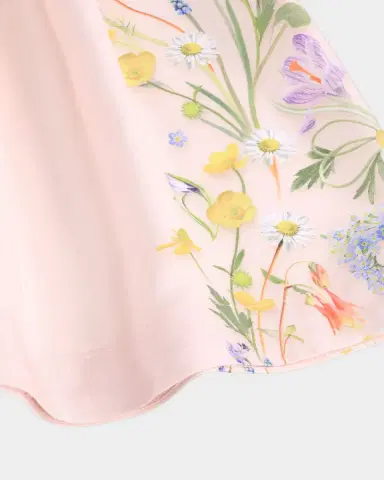 Molo Girl 's Cypress Sleeveless Floral Print Dress | Thumbnail 3 Molo Girl 's Cypress Sleeveless Floral Print Dress | Thumbnail 3