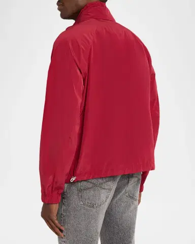 Brunello Cucinelli Men's Water-Resistant Full-Zip Jacket | Thumbnail 3 Brunello Cucinelli Men's Water-Resistant Full-Zip Jacket | Thumbnail 3