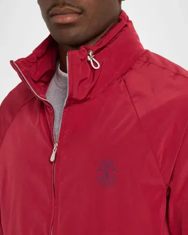 Brunello Cucinelli Men's Water-Resistant Full-Zip Jacket | Thumbnail 5 Brunello Cucinelli Men's Water-Resistant Full-Zip Jacket | Thumbnail 5