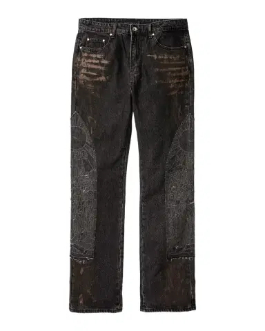 Who Decides War Men's Mechanic Denim Slim-Straight Leg Jeans | Thumbnail 1 Who Decides War Men's Mechanic Denim Slim-Straight Leg Jeans | Thumbnail 1