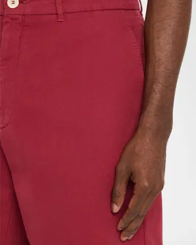 Brunello Cucinelli Men's Cotton Gabardine Garment-Dyed Bermuda Shorts | Thumbnail 5 Brunello Cucinelli Men's Cotton Gabardine Garment-Dyed Bermuda Shorts | Thumbnail 5