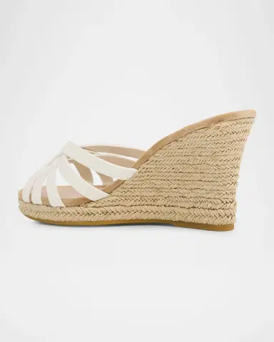 Veronica Beard Phylina Leather Espadrille Wedge Sandals | Thumbnail 4 Veronica Beard Phylina Leather Espadrille Wedge Sandals | Thumbnail 4
