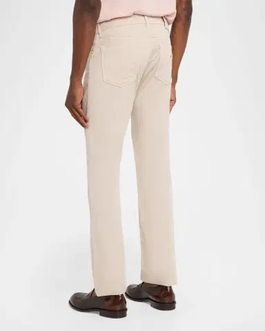 Stefano Ricci Men's Slim Cotton-Stretch Five-Pocket Pants | Thumbnail 3 Stefano Ricci Men's Slim Cotton-Stretch Five-Pocket Pants | Thumbnail 3