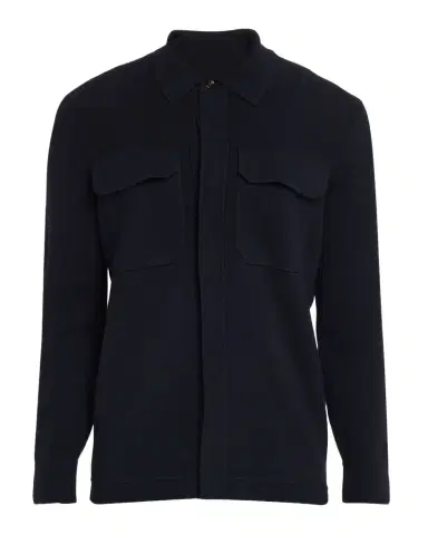 dunhill Men's Athluxury Cotton and Cashmere Shirt Jacket | Thumbnail 1 dunhill Men's Athluxury Cotton and Cashmere Shirt Jacket | Thumbnail 1