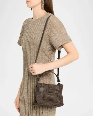 Brunello Cucinelli Essence 3D Monili Top Handle Bag | Thumbnail 2 Brunello Cucinelli Essence 3D Monili Top Handle Bag | Thumbnail 2