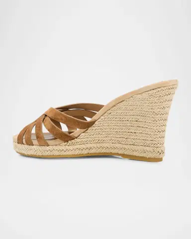 Veronica Beard Phylina Suede Espadrille Wedge Sandals | Thumbnail 4 Veronica Beard Phylina Suede Espadrille Wedge Sandals | Thumbnail 4