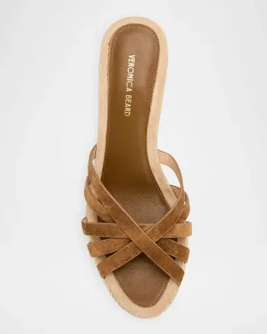 Veronica Beard Phylina Suede Espadrille Wedge Sandals | Thumbnail 6 Veronica Beard Phylina Suede Espadrille Wedge Sandals | Thumbnail 6