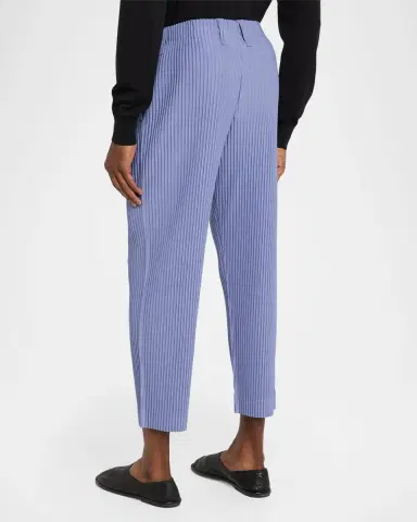 Homme Plissé Issey Miyake Men's Tailored Pleated Pants | Thumbnail 3 Homme Plissé Issey Miyake Men's Tailored Pleated Pants | Thumbnail 3