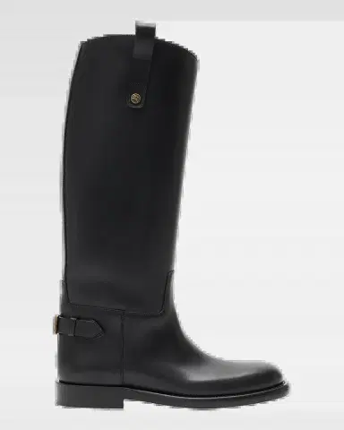 Burberry Cavalier Knee-High Leather Riding Boots | Thumbnail 2 Burberry Cavalier Knee-High Leather Riding Boots | Thumbnail 2
