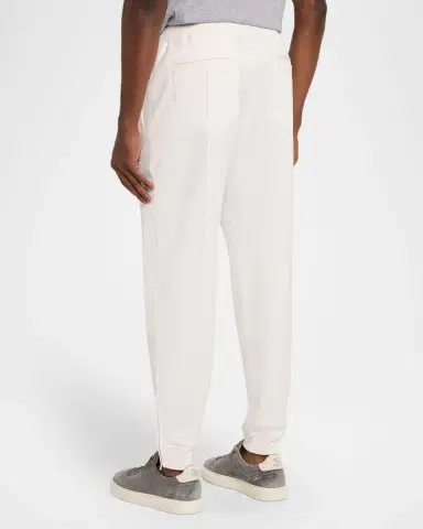Brunello Cucinelli Men 's Tennis Pintuck Drawstring Pants | Thumbnail 3 Brunello Cucinelli Men 's Tennis Pintuck Drawstring Pants | Thumbnail 3