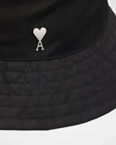 AMI PARIS Men's Ami de Coeur Nylon Bucket Hat | Thumbnail 2 AMI PARIS Men's Ami de Coeur Nylon Bucket Hat | Thumbnail 2