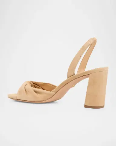 Veronica Beard 75mm Tullia Suede Block-Heel Sandals | Thumbnail 4 Veronica Beard 75mm Tullia Suede Block-Heel Sandals | Thumbnail 4