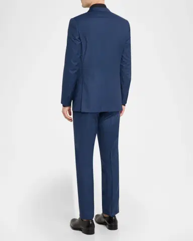 Brioni Men's Cotton Narrow Stripe Single-Breasted Sport Coat | Thumbnail 3 Brioni Men's Cotton Narrow Stripe Single-Breasted Sport Coat | Thumbnail 3