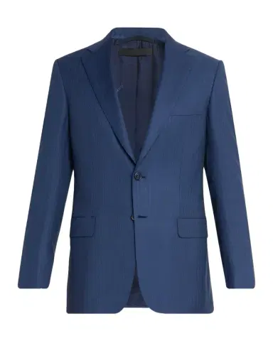 Brioni Men's Cotton Narrow Stripe Single-Breasted Sport Coat | Thumbnail 1 Brioni Men's Cotton Narrow Stripe Single-Breasted Sport Coat | Thumbnail 1