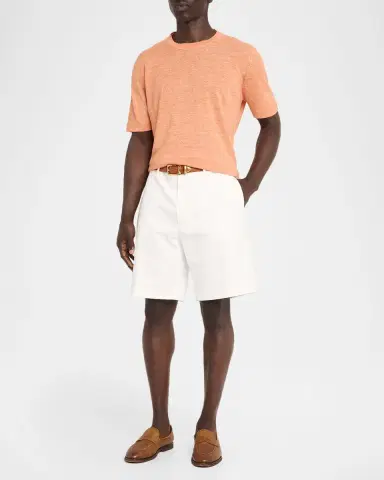 Brunello Cucinelli Cotton Mid-Rise Bermuda Shorts | Thumbnail 2 Brunello Cucinelli Cotton Mid-Rise Bermuda Shorts | Thumbnail 2