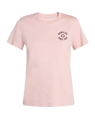 Moncler Short-Sleeve Logo Embroidered T-Shirt | Thumbnail 1 Moncler Short-Sleeve Logo Embroidered T-Shirt | Thumbnail 1