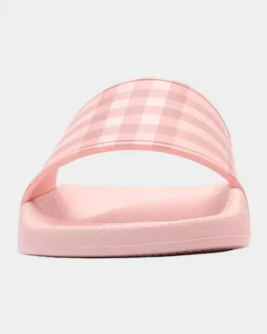 Burberry Girl's Check Slide Sandals, Toddler/Kids | Thumbnail 3 Burberry Girl's Check Slide Sandals, Toddler/Kids | Thumbnail 3