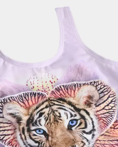 Molo Girl 's Nika One-Piece Swimsuit, Size 3-10 | Thumbnail 3 Molo Girl 's Nika One-Piece Swimsuit, Size 3-10 | Thumbnail 3