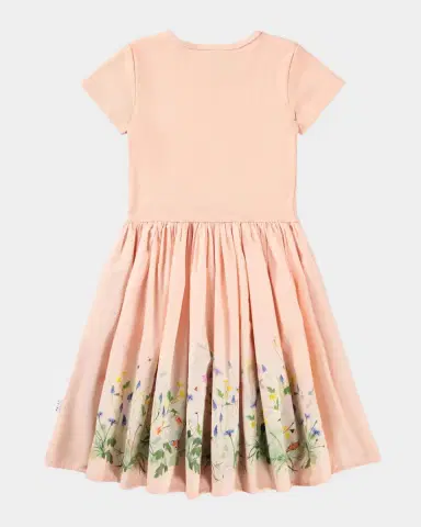 Molo Girl 's Cissa Short-Sleeved Organic Cotton Dress | Thumbnail 2 Molo Girl 's Cissa Short-Sleeved Organic Cotton Dress | Thumbnail 2
