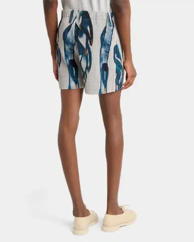 Homme Plissé Issey Miyake Men's Pleated Pull-On Shorts | Thumbnail 3 Homme Plissé Issey Miyake Men's Pleated Pull-On Shorts | Thumbnail 3
