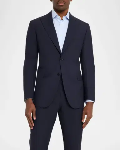 Brioni Men's Tonal Stripe Wool Two-Piece Suit | Thumbnail 4 Brioni Men's Tonal Stripe Wool Two-Piece Suit | Thumbnail 4