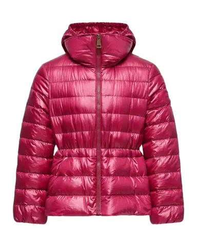 Moncler Girl 's Fem Hooded Down Jacket, Size -14 | Thumbnail 1 Moncler Girl 's Fem Hooded Down Jacket, Size -14 | Thumbnail 1