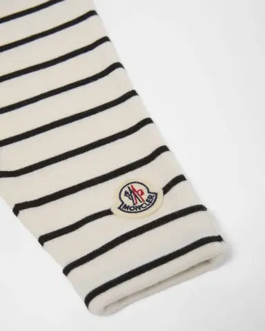 Moncler Kid's T-Shirt, Leggings, and Bonnet Set, Size 0M-12M | Thumbnail 4 Moncler Kid's T-Shirt, Leggings, and Bonnet Set, Size 0M-12M | Thumbnail 4