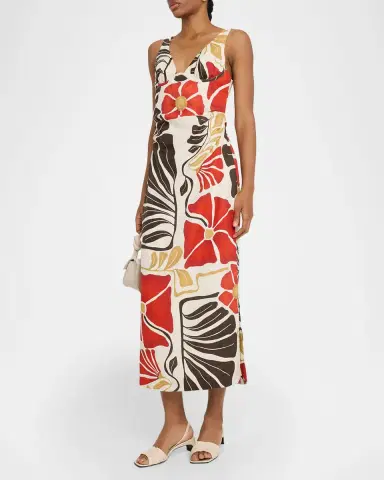 SIR. Julietta Balconette Midi Dress | Thumbnail 4 SIR. Julietta Balconette Midi Dress | Thumbnail 4