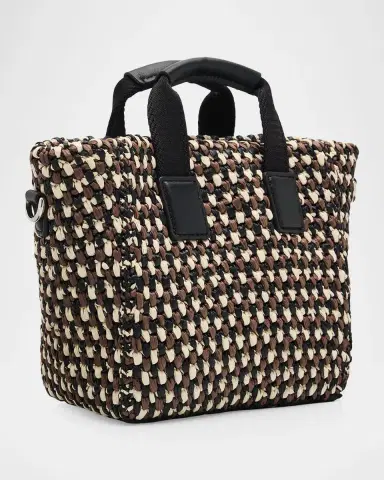Moncler Caradoc Micro Raffia Crochet Tote Bag | Thumbnail 3 Moncler Caradoc Micro Raffia Crochet Tote Bag | Thumbnail 3