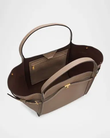 Tod 's Medium Leather Shopping Tote Bag | Thumbnail 4 Tod 's Medium Leather Shopping Tote Bag | Thumbnail 4