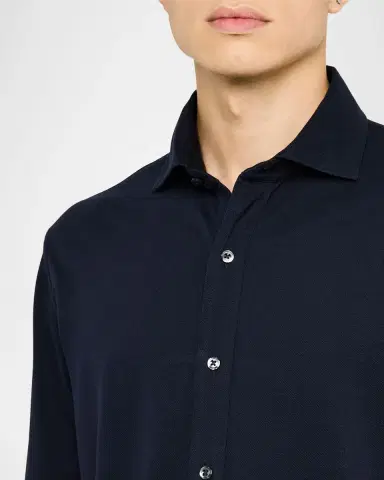 Ralph Lauren Purple Label Washed Piqué Shirt | Thumbnail 5 Ralph Lauren Purple Label Washed Piqué Shirt | Thumbnail 5