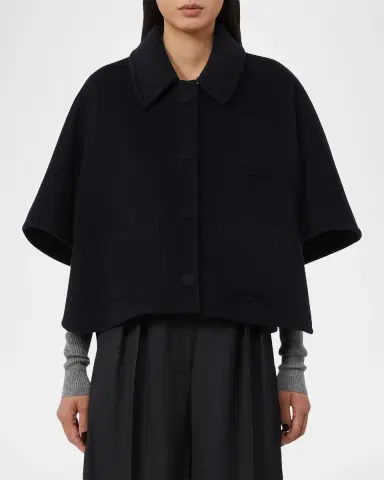 Max Mara Lightweight Cashmere Cape | Thumbnail 4 Max Mara Lightweight Cashmere Cape | Thumbnail 4