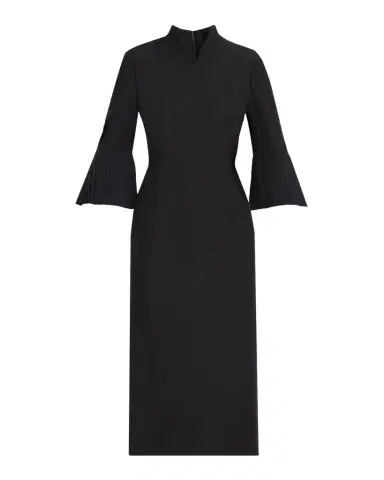 Valentino Garavani Embellished High-Collar Midi Dress | Thumbnail 1 Valentino Garavani Embellished High-Collar Midi Dress | Thumbnail 1