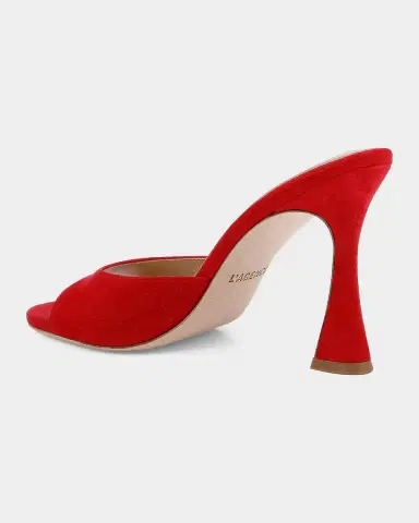 L'Agence 95mm Avery Suede Mules | Thumbnail 2 L'Agence 95mm Avery Suede Mules | Thumbnail 2