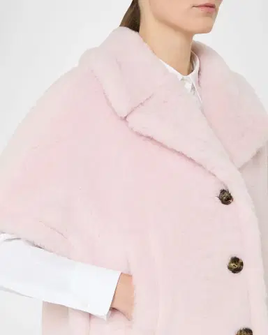 Max Mara Teddy Alpaca-Blend Cape | Thumbnail 4 Max Mara Teddy Alpaca-Blend Cape | Thumbnail 4