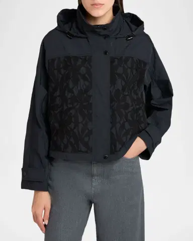 Moncler Epimedium Embroidered Jacket | Thumbnail 4 Moncler Epimedium Embroidered Jacket | Thumbnail 4