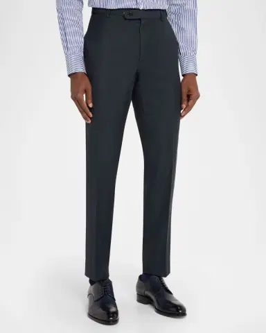 Brioni Men's Textured Wool Dress Pants | Thumbnail 3 Brioni Men's Textured Wool Dress Pants | Thumbnail 3