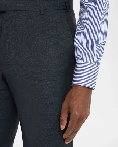 Brioni Men's Textured Wool Dress Pants | Thumbnail 5 Brioni Men's Textured Wool Dress Pants | Thumbnail 5