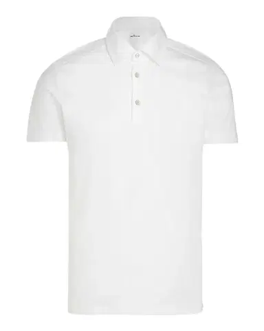 Kiton Men's Cotton Classic-Fit Polo Shirt | Thumbnail 1 Kiton Men's Cotton Classic-Fit Polo Shirt | Thumbnail 1