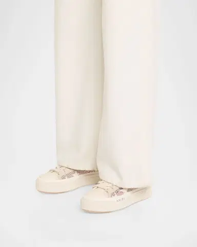Amiri Mesh Stars Court Low-Top Sneakers | Thumbnail 2 Amiri Mesh Stars Court Low-Top Sneakers | Thumbnail 2