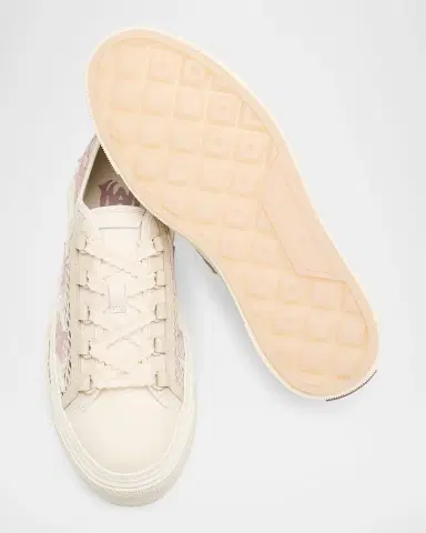 Amiri Mesh Stars Court Low-Top Sneakers | Thumbnail 5 Amiri Mesh Stars Court Low-Top Sneakers | Thumbnail 5