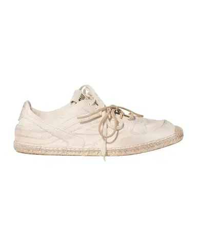 Miu Miu Canvas Espadrille Low-Top Sneakers | Thumbnail 1 Miu Miu Canvas Espadrille Low-Top Sneakers | Thumbnail 1