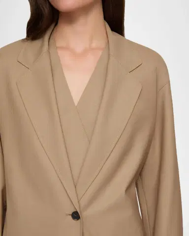 Lafayette 148 New York Belted Single-Button Blazer | Thumbnail 4 Lafayette 148 New York Belted Single-Button Blazer | Thumbnail 4