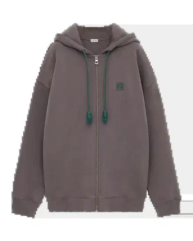 Loewe Men's Anagram Zip-Up Hoodie | Thumbnail 2 Loewe Men's Anagram Zip-Up Hoodie | Thumbnail 2