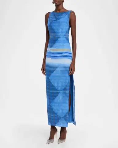 SIR. Isla Printed Maxi Dress | Thumbnail 2 SIR. Isla Printed Maxi Dress | Thumbnail 2