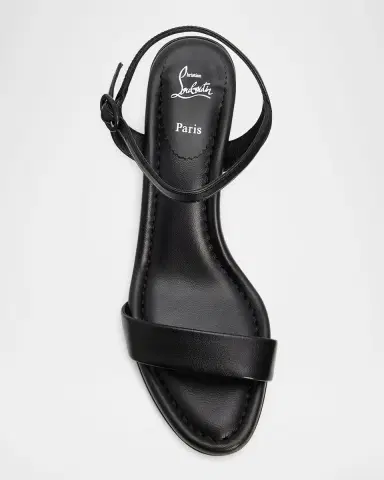 Christian Louboutin 55mm Jane Leather Ankle-Strap Sandals | Thumbnail 6 Christian Louboutin 55mm Jane Leather Ankle-Strap Sandals | Thumbnail 6