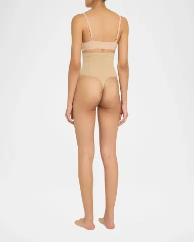 Skims Seamless Sculpt High Waist Thong | Thumbnail 3 Skims Seamless Sculpt High Waist Thong | Thumbnail 3