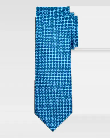 Stefano Ricci Men's Handmade Printed Silk Tie | Thumbnail 2 Stefano Ricci Men's Handmade Printed Silk Tie | Thumbnail 2