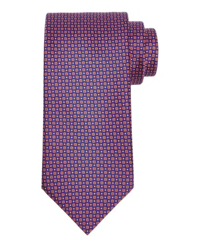 Stefano Ricci Men's Handmade Printed Silk Tie | Thumbnail 1 Stefano Ricci Men's Handmade Printed Silk Tie | Thumbnail 1