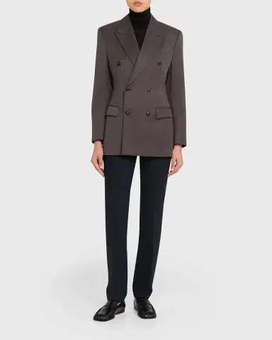 TONYWACK Double-Breasted Wool Blazer | Thumbnail 2 TONYWACK Double-Breasted Wool Blazer | Thumbnail 2
